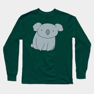 Cute Chubby Koala Long Sleeve T-Shirt